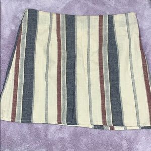 Multicolor Mini Skirt